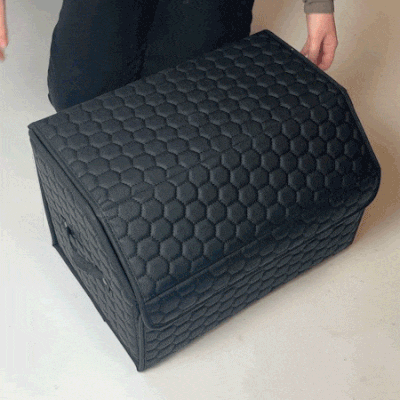 Car Trunk Organizer Black “Hexy” by Owleys